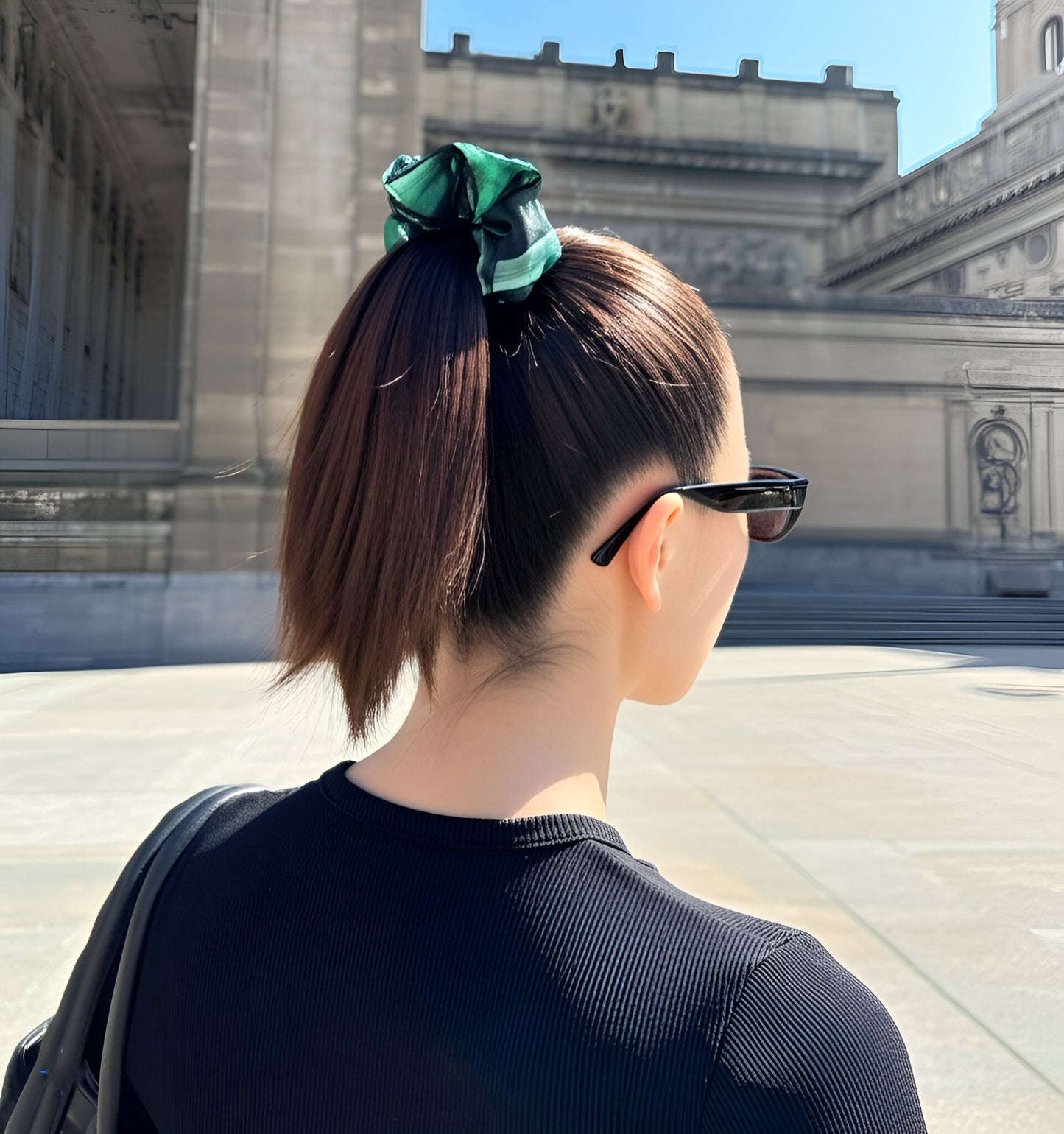 Ireland Emerald Isle Scrunchie